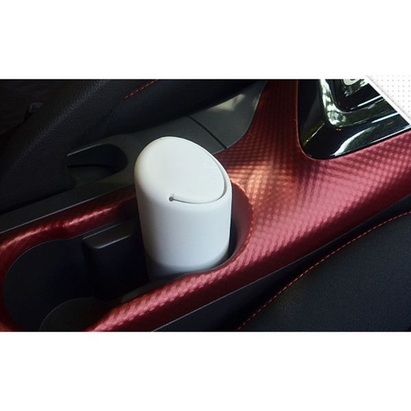 

car trash can garbage mini dust ashtray cup home office new