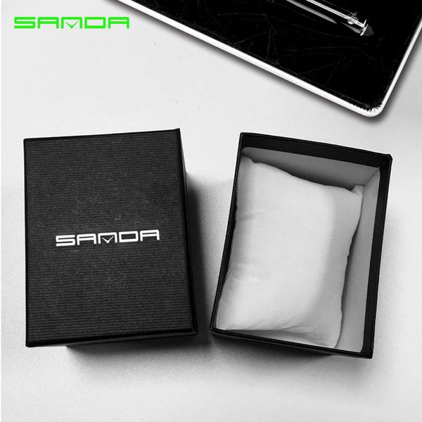 

sanda table factory direct currently available wholesale brand watch exquisite packaging box set amazon, Black;blue