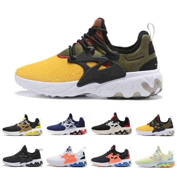 

Cheap React Presto men women running shoes triple black Rabid Panda Breezy Thursday Brutal Honey mens trainer breathable sports sneakers
