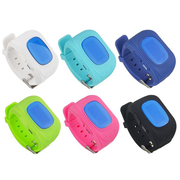 

q50 smart watch sos gps gsm tracker anti-lost for kits children two-way communication remote monitoring passometer call reminder