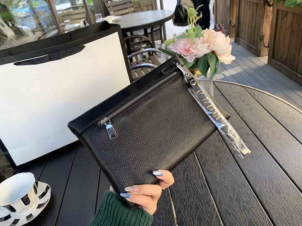 

fashion brand limited luxury famous designer mens women classic fashion large and medium size clutch purse handbag t05