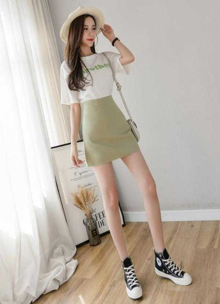 

skirts bodycon skirt pu leather women high waist highstreet casual lady's mini night club for, Black