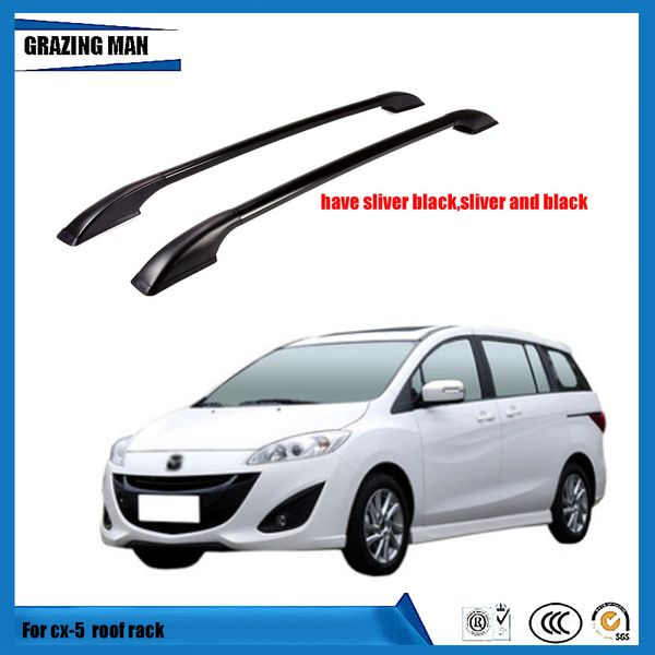 

for mazda cx-5 roof racks bars side rail luggage bar travel storage luggage roof rail aluminum alloy