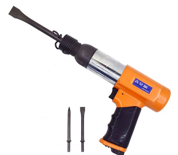 

250mm 10" industrial air hammer pneumatic tools pistol grip flux chipper brake pad scraper scaling hammer flat chisel heavy duty