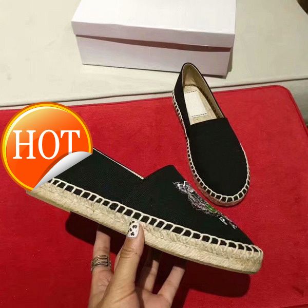 

new salecouple shoes with tiger head single shoes fisherman's shoes, Black