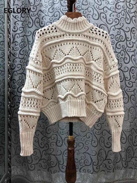 

turtleneck sweaters 2020 spring autumn knitwear women crochet knitting long sleeve casual blue apricot jumper female knitwear, White;black