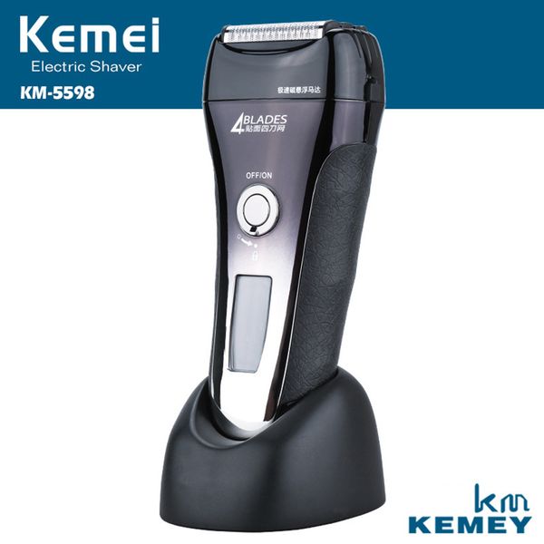 

4-blade foil shaver for men rechargeable shaper electric shaver close electric razor body shaving barber machine