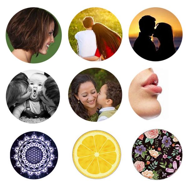 

custom logo cell phone finger holder universal expandable 360 degree flexible phone stand mount holder grip stand holders bracket 3m tape