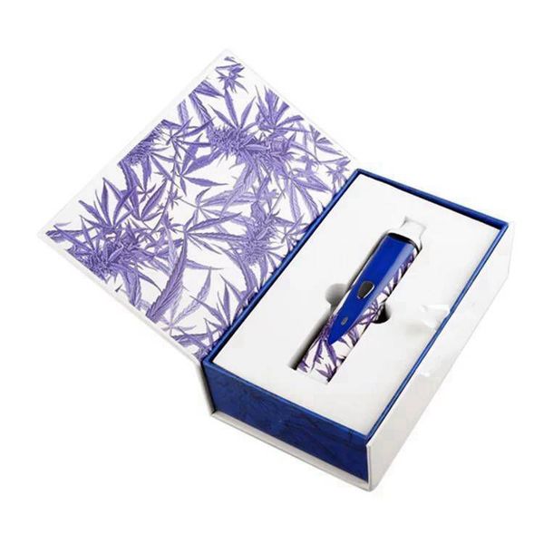 

gpro pro blue and white dry herb herbal vaporizer pen snoopy dogg starter kit kits e cigs vaporizador coil replacement g cigarette