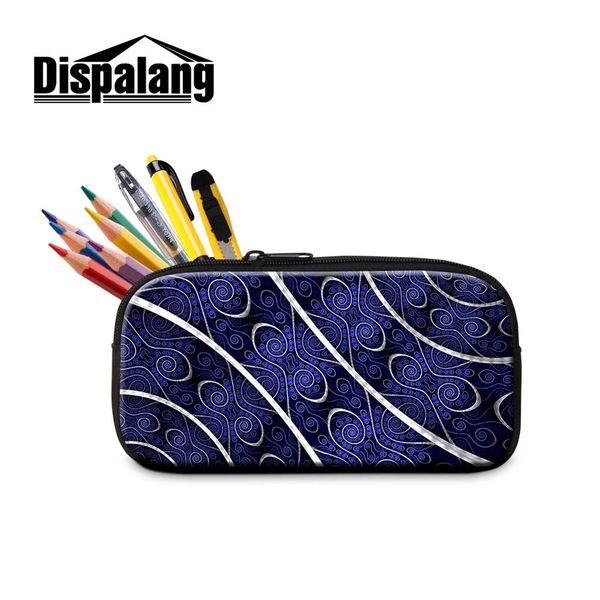 

dispalang kids pencil case striped school pencil bag for girl cosmetic case stationery canvas bag school office supplies