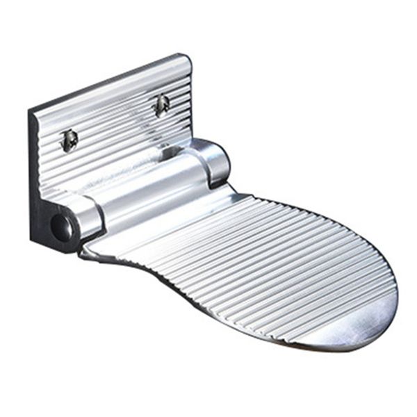 

shower foot rest, heavy duty aluminum alloy non-slip foldable foot rest step for shaving legs safety for kids, elders,pregnant
