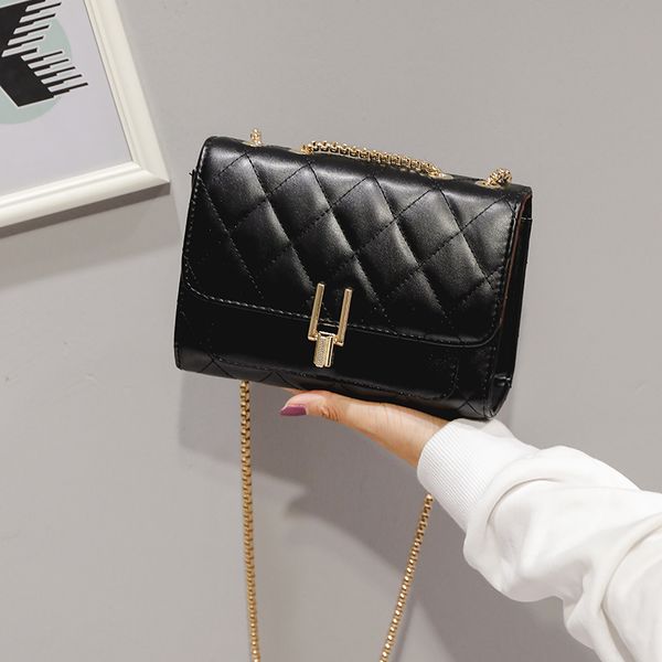 

casual black solid vintage women bags mini chain messenger handbags mini flap shoulder tote girls party business evening clutch