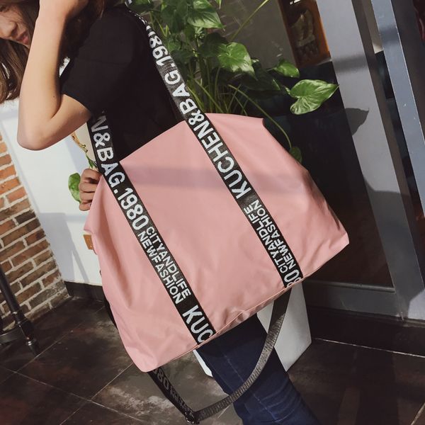 

4 colors nylon waterproof sports gym bag women men for the gym fitness training shoulder handbags bag yoga luggage
