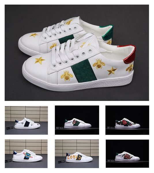 

selling sneakers embroidered running shoes, embroidered letters, cosmos, bee, wolf head, mens shoes women designer jogging shoes, Black