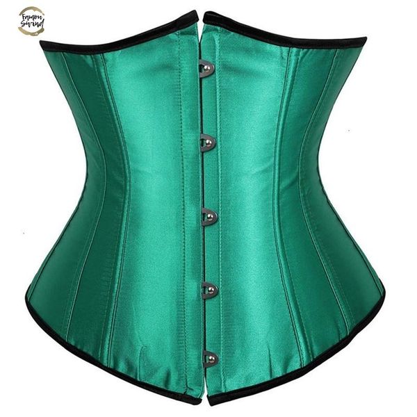 

underbust gothic corset and waist cincher bustiers workout shape body belt plus size lingerie corsets underbust s-6xl new, Black;white