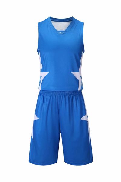 

discount men training basketball sets with shorts uniforms reversible basketball jerseys for that home and away look kits sports h10-4, Blue;black