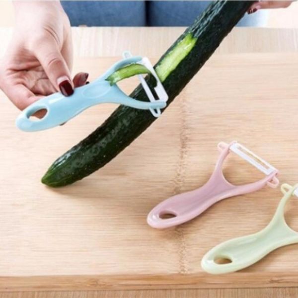 

ceramic peeler vegetable fruit potato ultra sharp peeler slicer multi-function apple scraping ceramic zesters kitchen knife tool