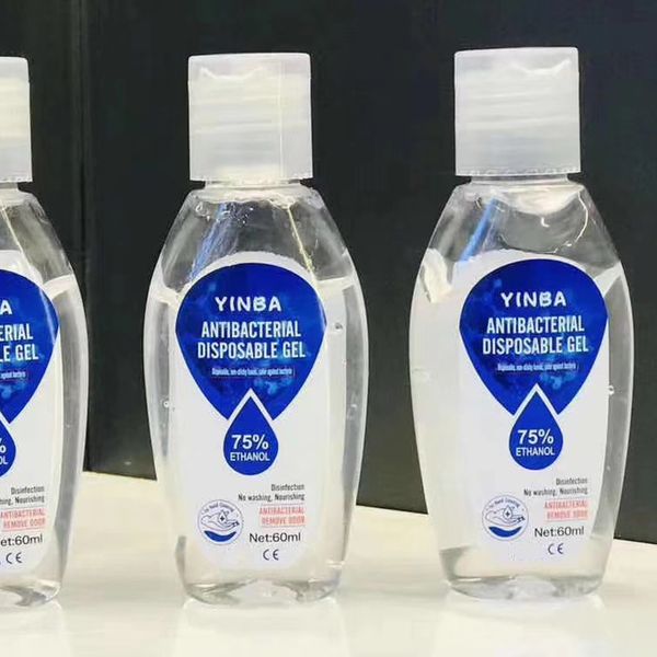 

Hand Sanitizer 60ml Alcohol disinfection 99.99% Deep sterilization and bacteriostasis Washing-free Sell by Cartons(288) Free Shipping