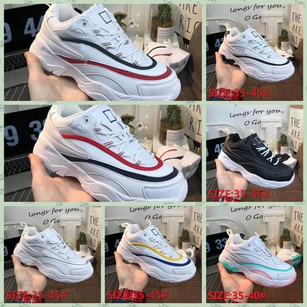 

fray1a folder ii 2 rayys triple white black pink women special section sports sneaker increased jogging mens running shoes