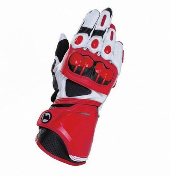 

moto gp pro autobike atv bike riding sprint race motocross street moto long leather gloves, Black