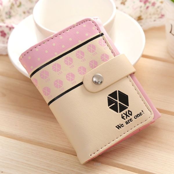 

women wallet short hasp lady purse cards p holder exo letters brand clutch woman wallets money bags burse carteira feminina, Red;black