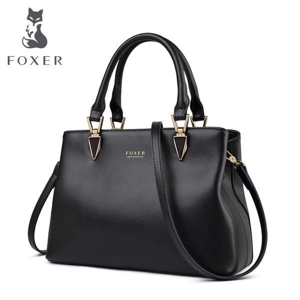 

foxer office women commuter style business handbag chic lady purse female fall winter brand bag large capacity messenger bags