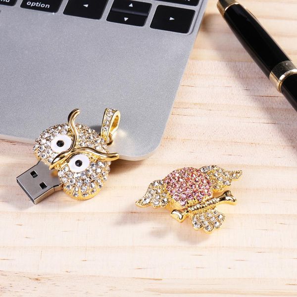 

cartoon shape metal flash drive usb 2.0 memory stick cute storage disk gift