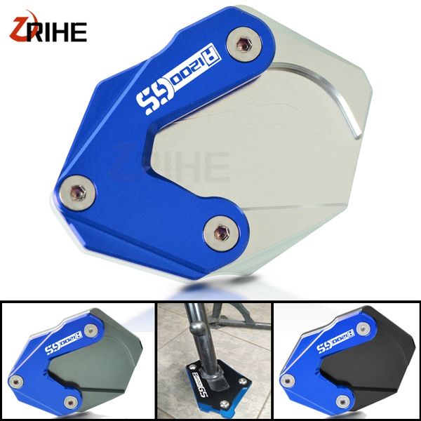 

motorcycle accessory side stand pad plate kickstand enlarger support extension for r1200 gs lc 2013 2014 2015 2016 2017 2018