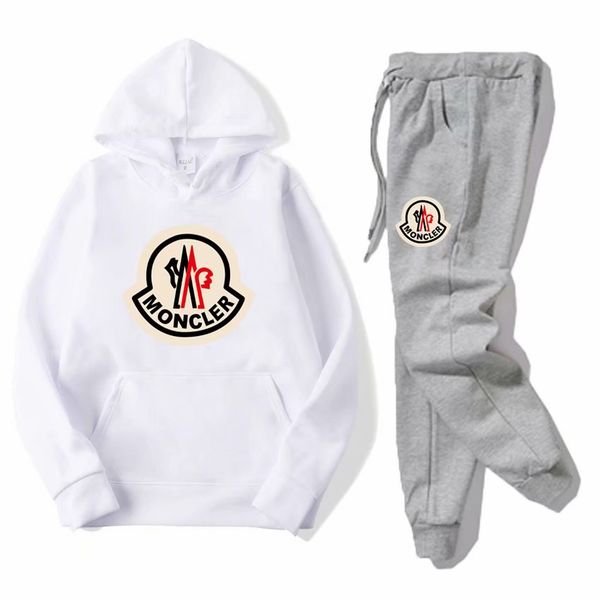 

n10 fashion sport tracksuits designer men's and women's sportswear alphabet printed couple jogging wear jacket leisure sportswear, White