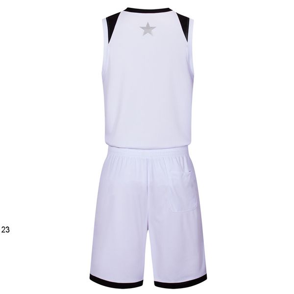 

2019 new blank basketball jerseys printed logo mens size s-xxl price fast shipping good quality white w0042, Black;red