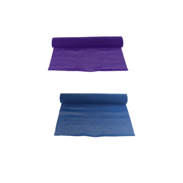 

2шт фиолетовый синий 50x200cm нескользящий пвх кухонный шкаф ящик лайнер коврик