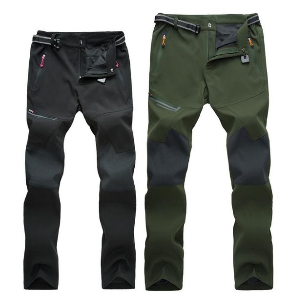 

2019 summer breathable quick dry waterpoof trousers camping mountain trekking fishing outdoor sport hiking pant, Black;green