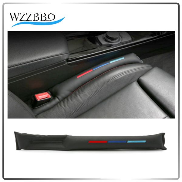 

2x auto seat gap pad filler spacer slot plug car-styling accessories stickers for 4 3 2 1 series #csa30