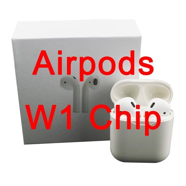 

2019 w1 chip airpod bluetooth earphone touch voice control connect to icloud valid erial number a