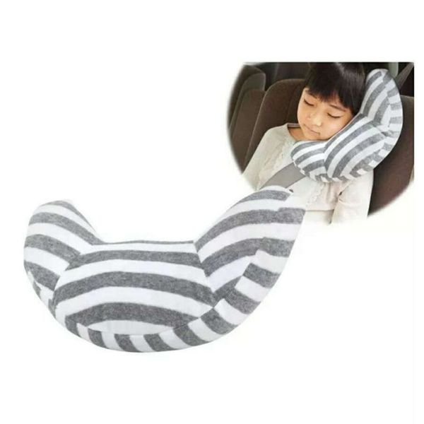 

car seat travel pillow neck support cushion pad and seatbelt adjuster for kids