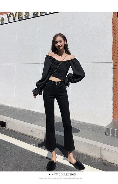 

black women's tailored waist and hip princess jeans bk3199, Blue