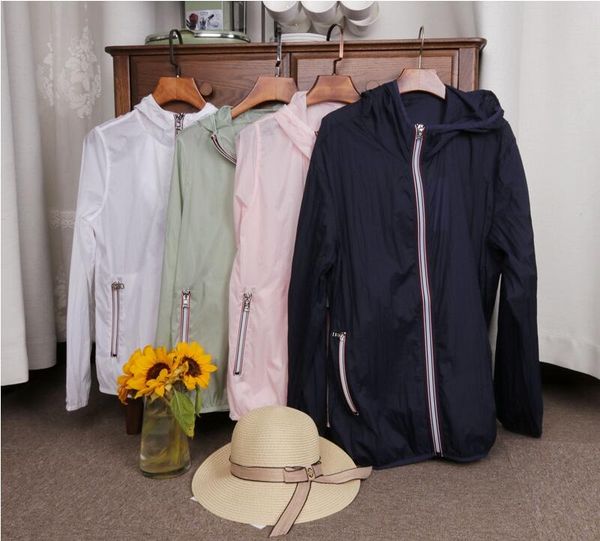 

For ale brand m new women 039 and men quick drying long leeve zipper kin garment un creen garment women hooded weat hirt coat