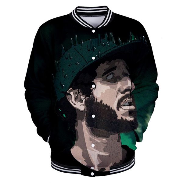 

hoodies 2019lil dicky rap singer 3d motion baseball clothes hoodie, Blue;black