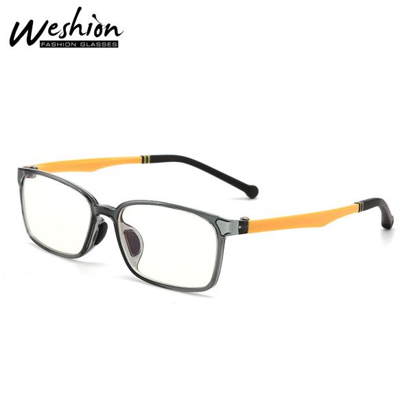 

2020 new girl boy anti-blue light glasses kids tr90 computer cellphone eyeglasses myopic optic prescription glasses frame, White;black