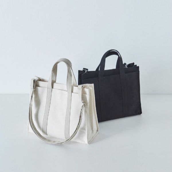 

холщовая сумка женская студенческая мода бизнес сумка большая емкость мульти отсек хлопок crossbody женская сумка