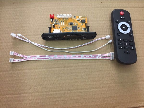 

wireless bluetooth 4.2 video decoder board rm / rmvb flac ape bt audio amplifier module mp3 aux cvbs u disk and tf usb fm