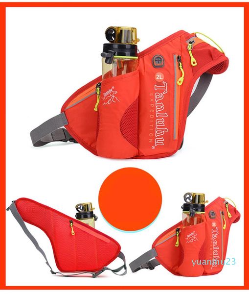 Großhandels-Taillentaschen Laufen Fanny Frauen Pack Beutel Gürtel Männer Geldbörse Handytasche Fall Camping Wandern Sport mit Flaschenhalter