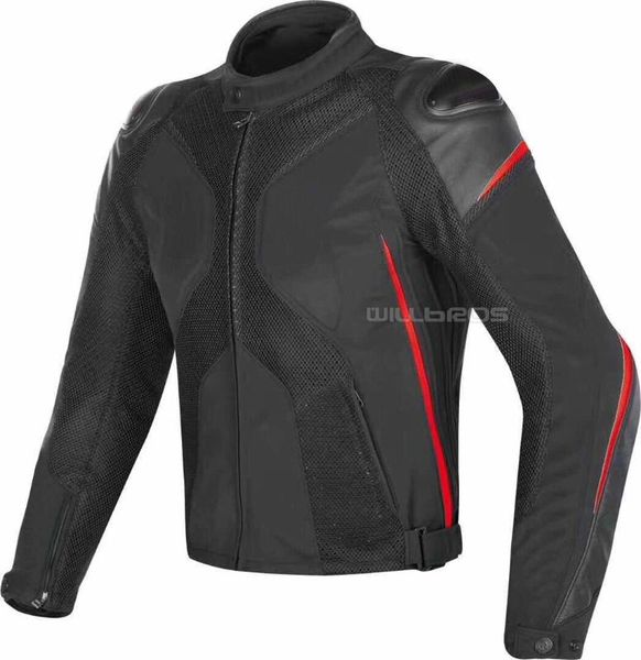 

dain super rider d-dry 3d mesh textile leather jackets motocross bike off-road motorcycle jacket with protector