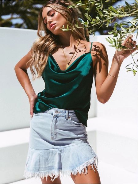 

2020 new arrival women designer tanks fashion summer womens vest 12 colors size s-3xl brand womens camis ph-yf202214, White