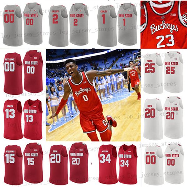 ohio state basketball jersey custom