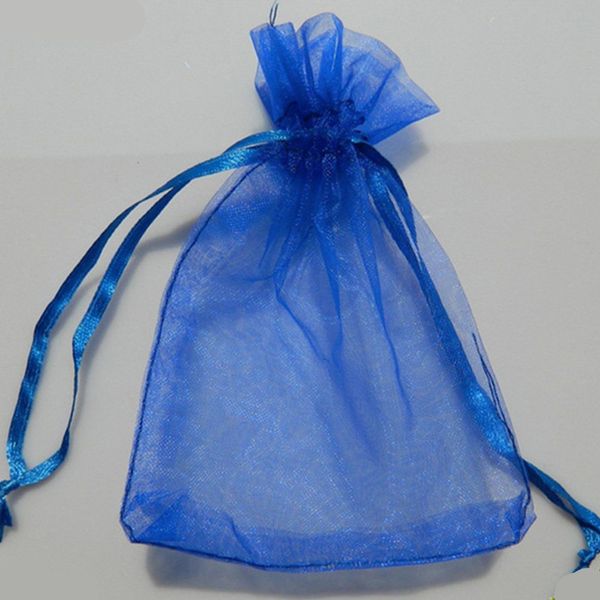 50 pcs Organza Bags 29 * 39cm preto feito sob encomenda de jóias 50 pçs / lote grandes bolsas de presente de cordão para favores do casamento 7zsh321-50