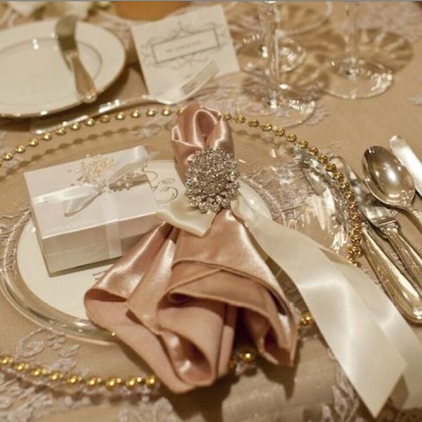 

50pcs / pack 20"square satin napkins 50cm handkerchief for weddings,party, catering events, ls and restaurants decorations