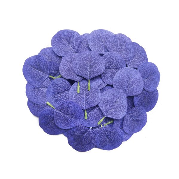 

artificial crepe eucalyptus leaves greenery simulation foliage wedding decor