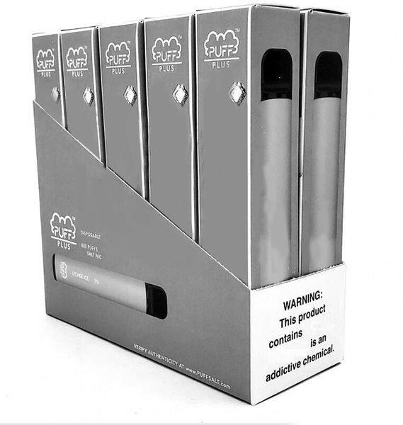 

Слоеное Plus Одноразовые Vape Pen BIDI Стик 1,4 мл светодиодное устройство Бобы Starter Kits 550mAh Батарея 800Puffs