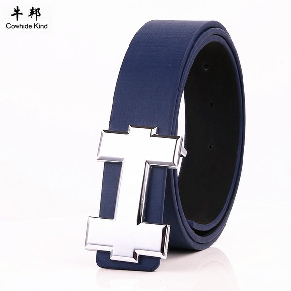 

2017 spot wild men's belt sport style belt, Black;brown